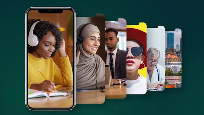 create fully customized web or mobile app explainer video
