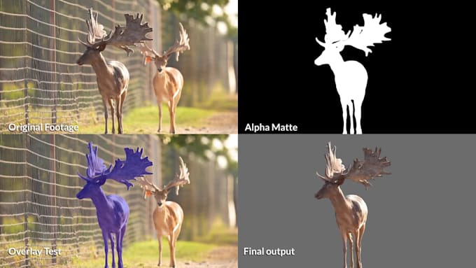 do rotoscoping, vfx, chroma keying and cleanup professionally