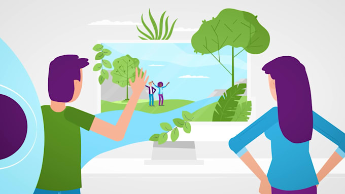 create a modern and professional animated explainer video