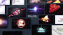 create epic video intro logo animation