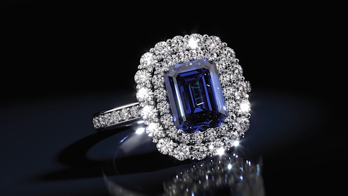 make 3d cad jewelry design and do rendering