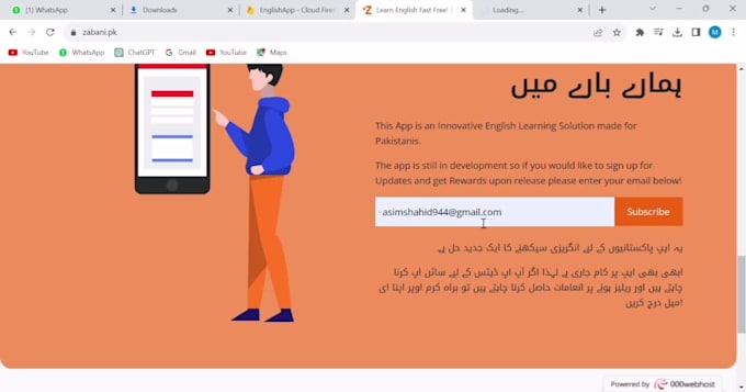be your front end developer, will do front end development