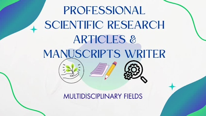 write scientific research articles and manuscript formatting