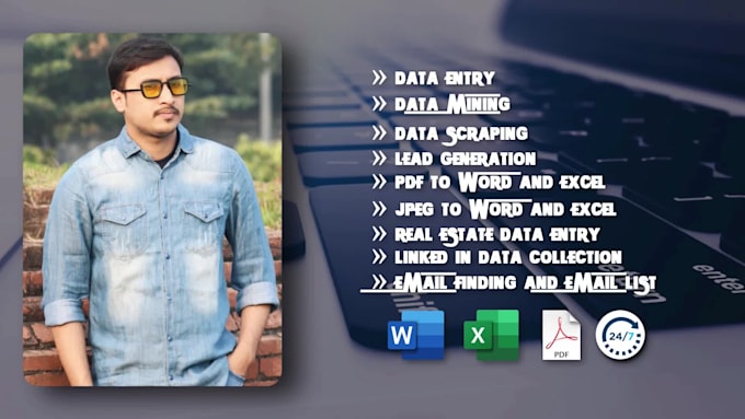 do data entry, data management and data collection