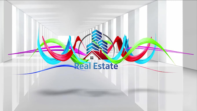 create 3d logo animation or intro video