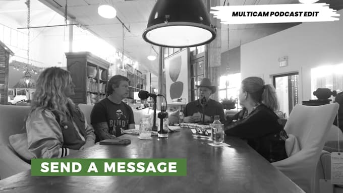 do professional edit for your podcast, interview and multicam videos