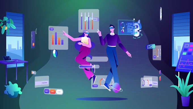 create engaging 2d animated and saas explainer videos