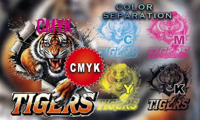 do separations for screen printing