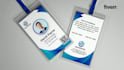 design professional id card, id badge