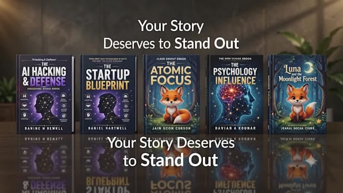 design professional amazon KDP ebook cover