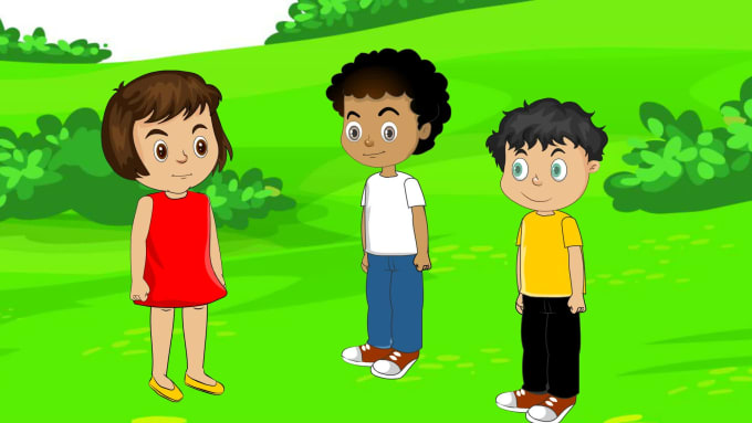 Make a 2d cartoon animation video for you by Vaibhavkartoon | Fiverr