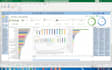 do excel dynamic dashboard, pivot tables, charts and more