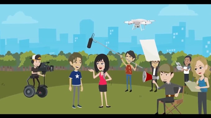 create an animated explainer or sales video