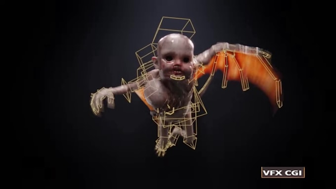 do vfx compositing, horro vfx, blood effect visual effect fire cgi film edit