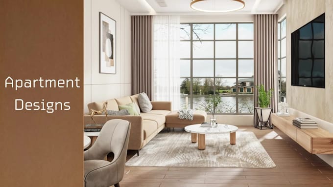 create 3d interior design and photorealistic renderings