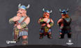 create 3d character and assets for video games