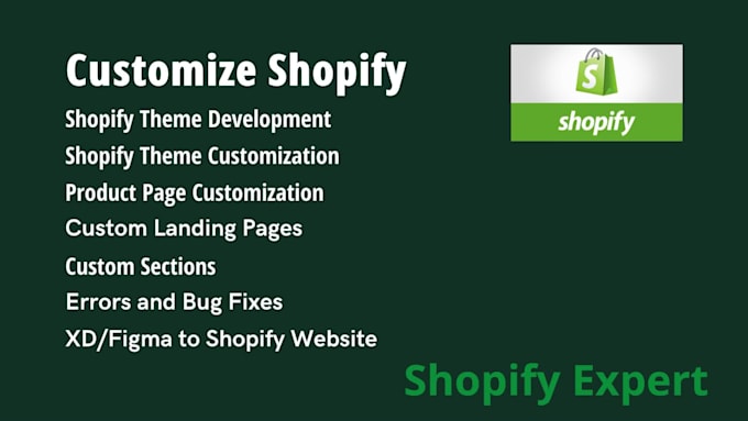 fix shopify bugs, html css and liquid shopify developer