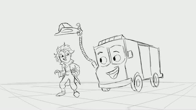 create 2d traditional animation, hand drawn, frame by frame video