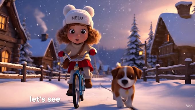 create ai animation story, 3d cartoon or ai music video