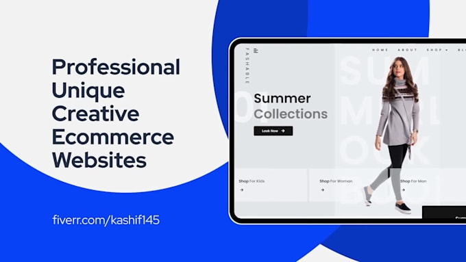 Hot Review! I will create a professional wordpress ecommerce website or woocommerce store  for $95