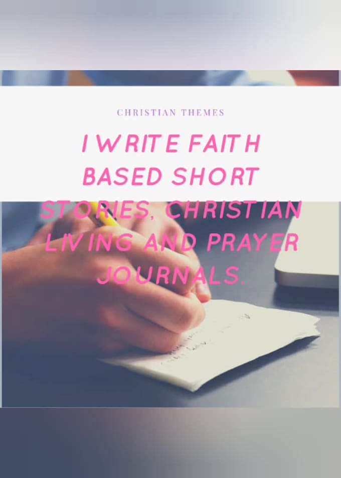 write your christian blog, articles and journals