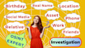 be your digital analyst detective, investigations, background check