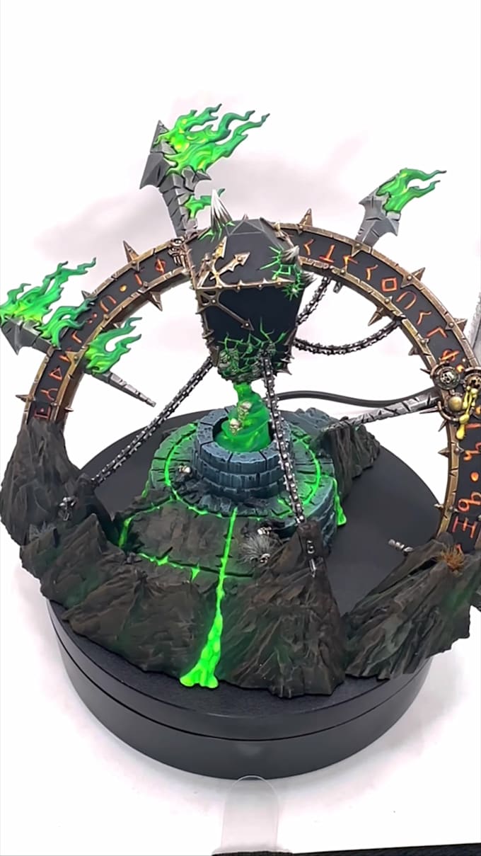 paint your warhammer and dnd miniatures