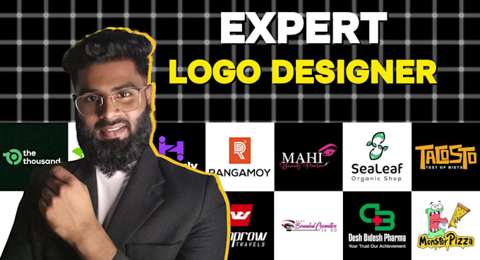 design amazing modern and minimalist logo for your business