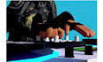 create ps1 n64 low poly retro music visualizer and y2k animation video