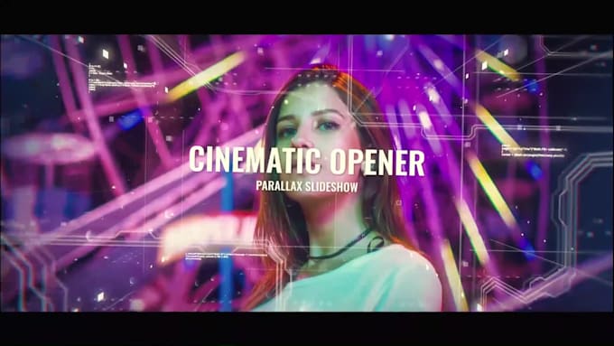 create cinematic opener, trailer, intro outro video promo