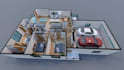 do 3d floor plan 3d modeling and rendering by an architect