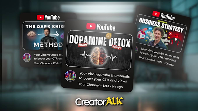 design viral youtube thumbnails to boost your CTR and views