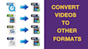 convert mov to mp4 video or any other video format in 24 h