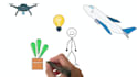 create custom 2d doodle animations