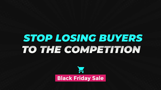 create black friday video ad for reels and shorts