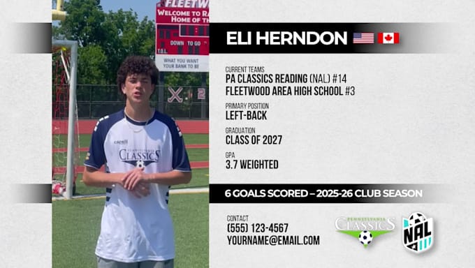 create your soccer highlight video for college coaches