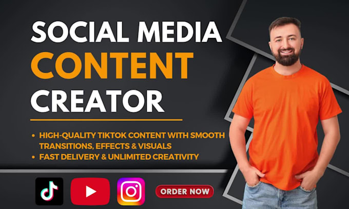 be your professional tiktok content creator