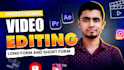 do editing documentary explainers for social media and youtube videos