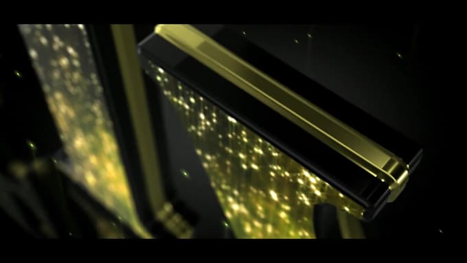 create this 3d logo animation intro video