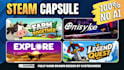 create custom steam capsule art and game key art for your indie game