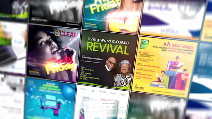 design a club flyer, event flyer or motion flyer