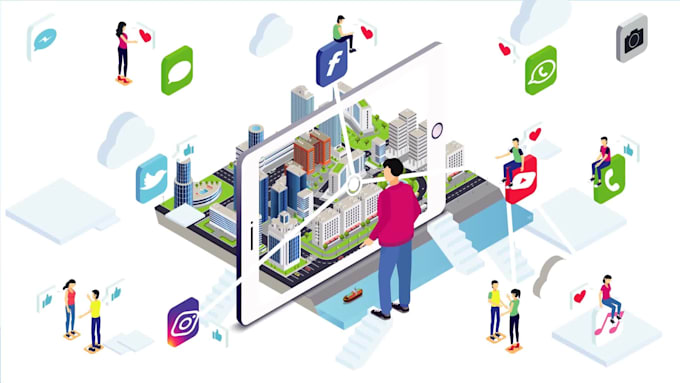 Hot Deals! I will make this isometric explainer video for you  for $200