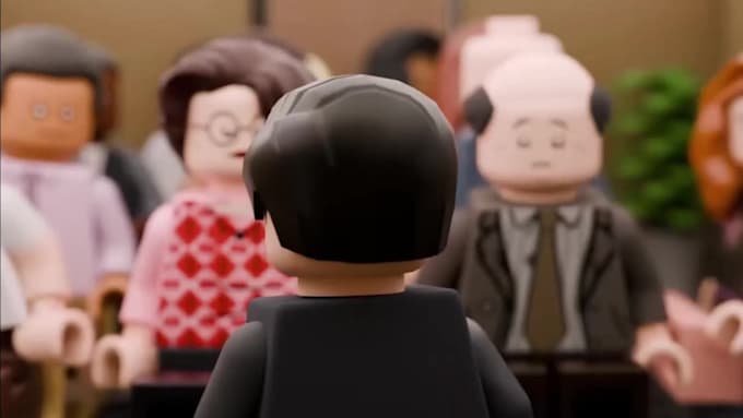 create cinematic lego parody animations in blender