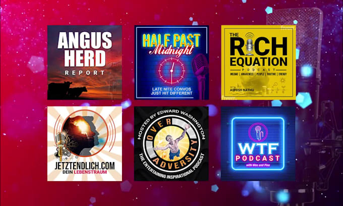 do awesome podcast cover art for itunes