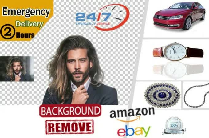 clean up delete erase cut out background in photoshop within 1 hour