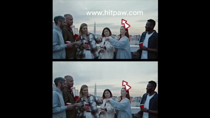 remove unwanted subtitle object , text and background