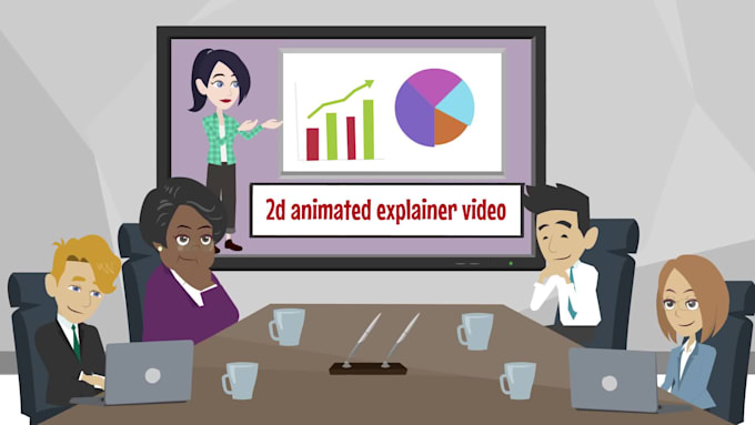 create best cartoon explainer video or sales video for you