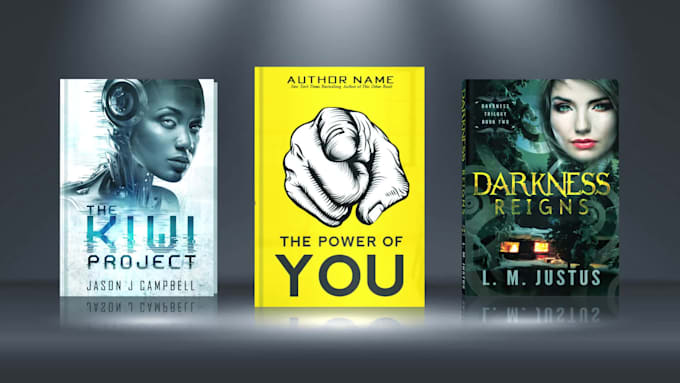 cinematic book promo trailer video for amazon kindle books