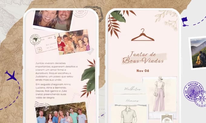 design destination wedding invitations website rsvp
