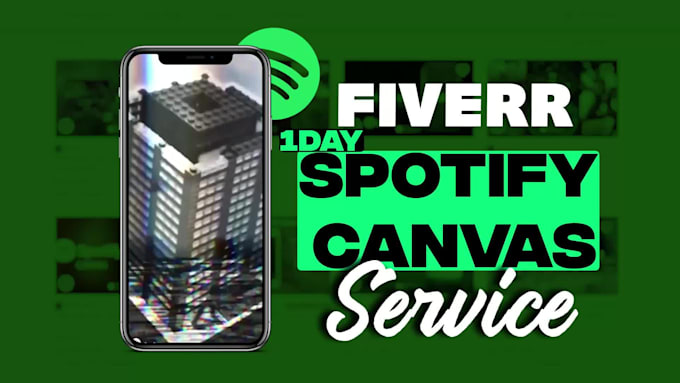 create a canvas video for spotify or other animations